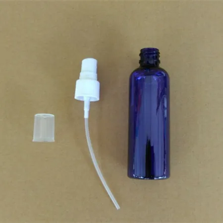 30ml White Black Clear Blue Dark Brown Plastic Spray Perfume Bottle Water Toner Parfume Empty packing bottles