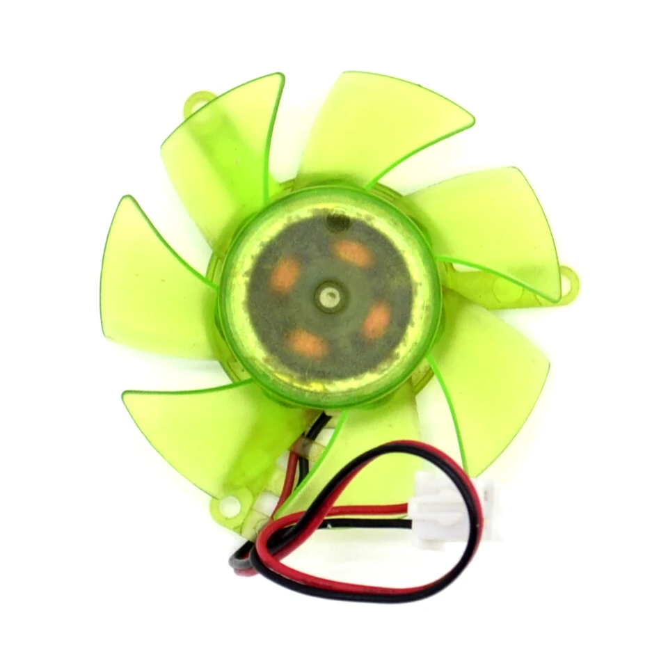 1pcs video card fan 12V 0.2A PLD05010S12H video card fan  graphics card fan  blade diameter 45mm hole distance 39mm