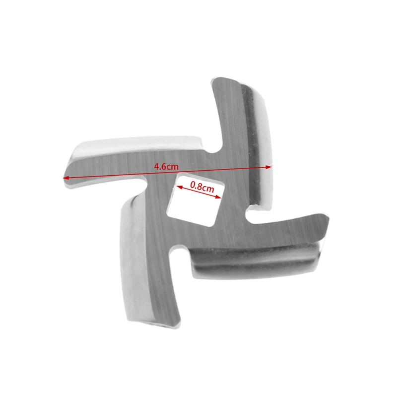 1 PC 50mm เส้นผ่าศูนย์กลางสแตนเลสสตีลเครื่องบดใบมีดอะไหล่สำหรับ Moulinex HV6