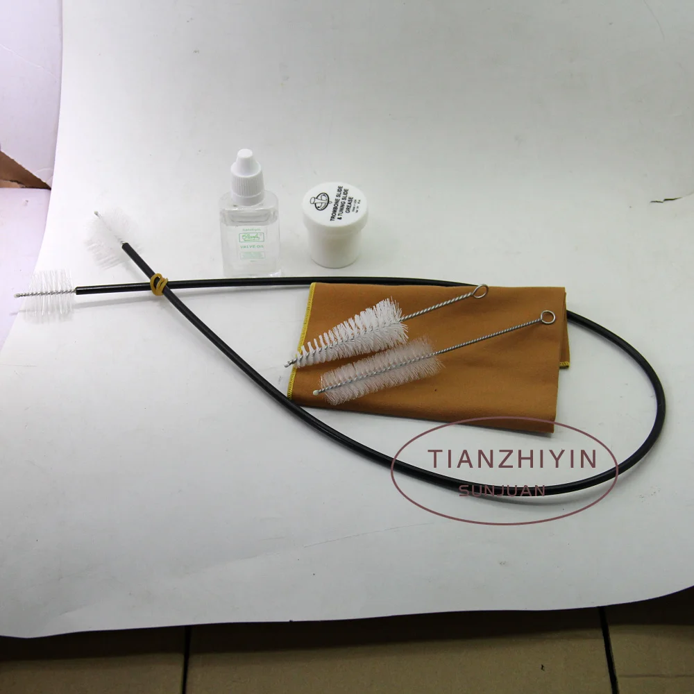 

Brasswind Instrument Trumpet Trombone Tuba Horn Cleaning Set Kit Tool