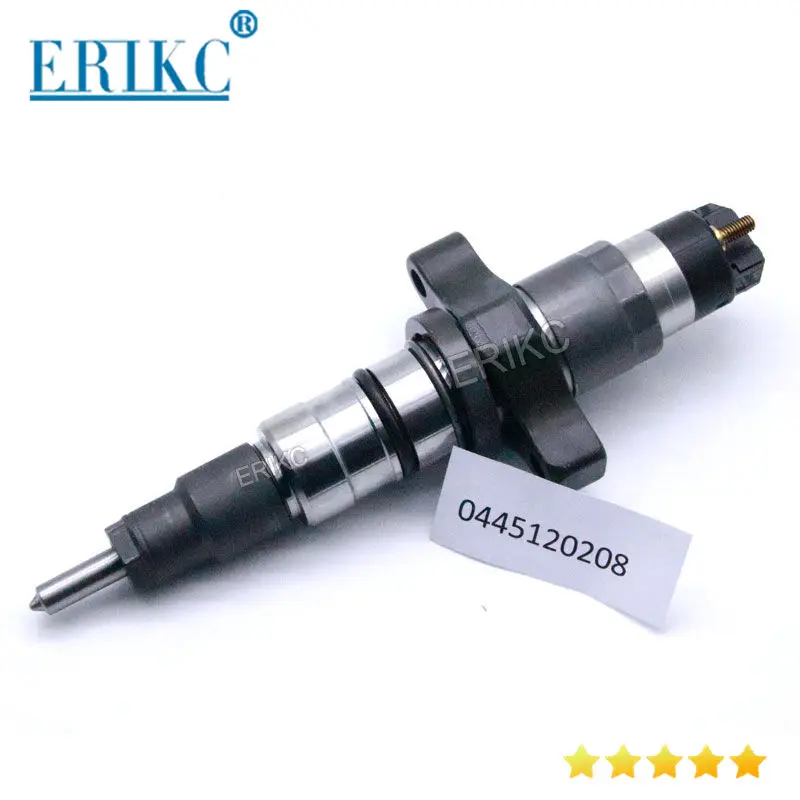 

ERIKC 0 445 120 208 common rail spare parts injector 0445 120 208 auto diesel part injector 0445120208 for CUMMINS 5254688