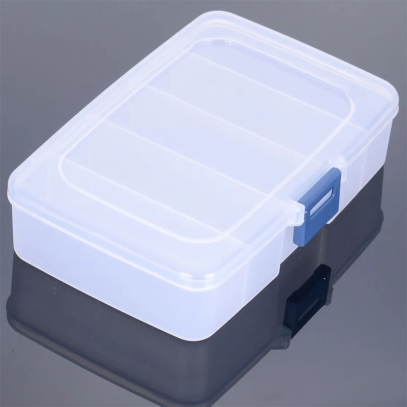 Miasol PE Storage Box Transparent Acrylic Display Unit For Beads Case Box Small Objects Organizer Storage Box