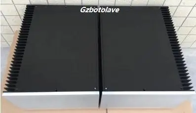 مكبر صوت أحادي من الفئة A باستخدام الحاسب الآلي صندوق مضخم هيكل من الألومنيوم مع مبدد حراري 320 مللي متر * 200 مللي متر * 311 مللي متر