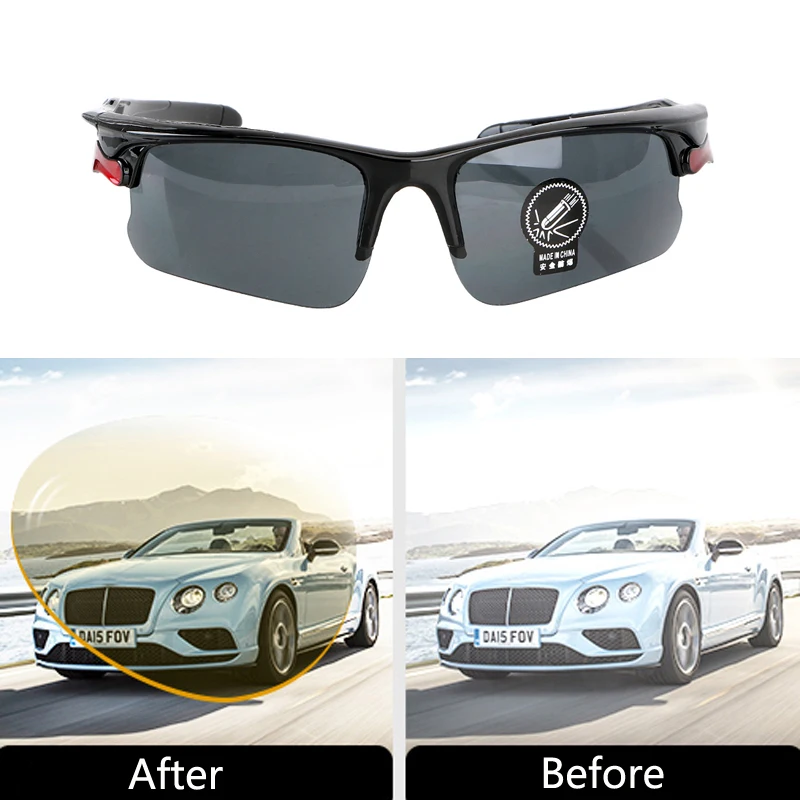 Dust-Proof Polarizer Car Drivers Night Vision Goggles Sunglasses For Volkswagen Golf 4 5 7 6 Honda Civic Accord Chevrolet Cruze