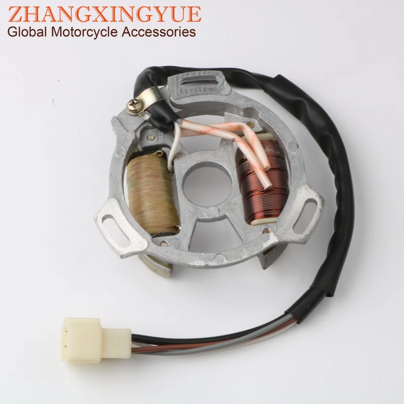 Scooter Coil Magneto Stator for Suzuki TB50 TB60 XDZ50 QM50QT-B2 50cc 2T