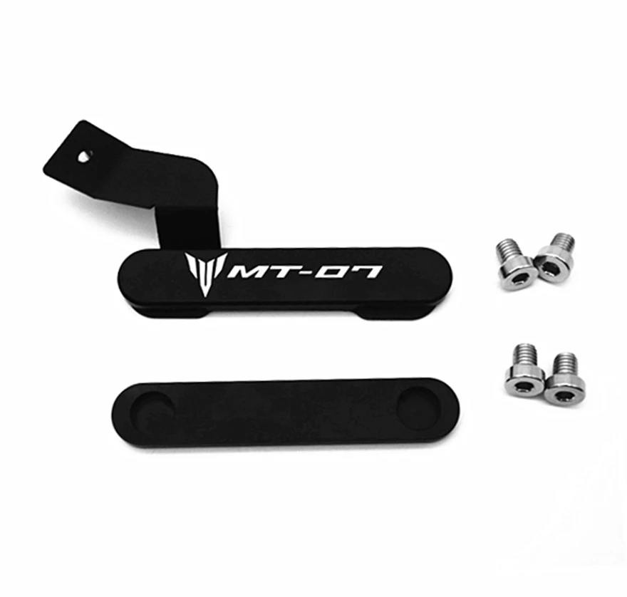 for YAMAHA MT07 FZ07 Motorcycle Footrest Cover Passenger Footpeg Removal Delete Kit 2014 2015 2016 2017