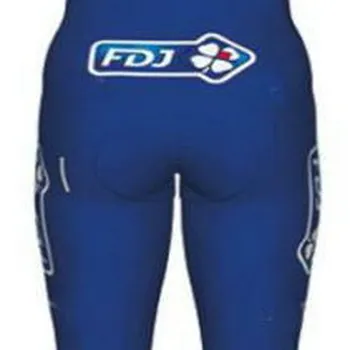 Winter fleece thermal 2017 FDJ team mens cycling long bib pants Jersey Ropa Ciclismo