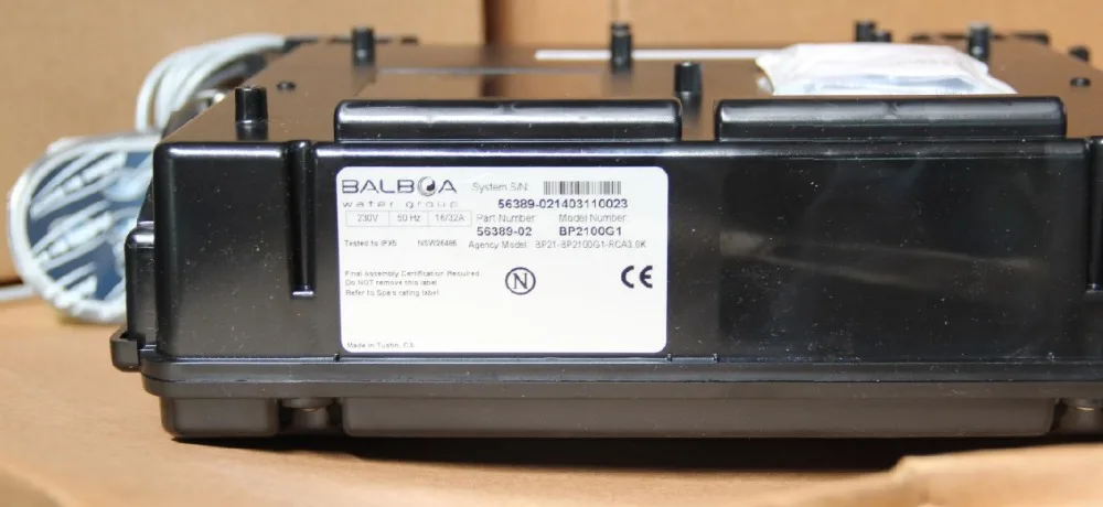 

Balboa BP2100G1 Control Box