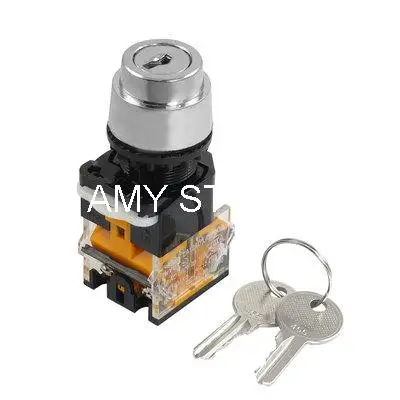 660VAC 10A ON/OFF/ON Self ล็อคสวิทช์ปุ่มกด