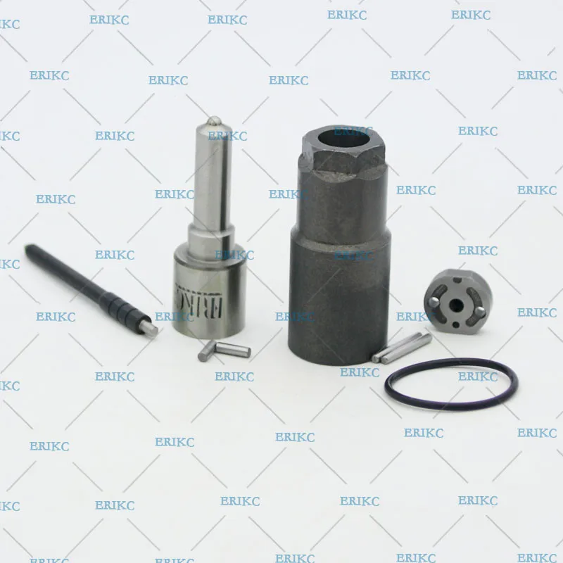 ERIKC Dlla152p947 Nozzle and 10# Valve Plate Auto Part Common Rail Injector 095000-6250 Repair Kit for Injector 095000-6251