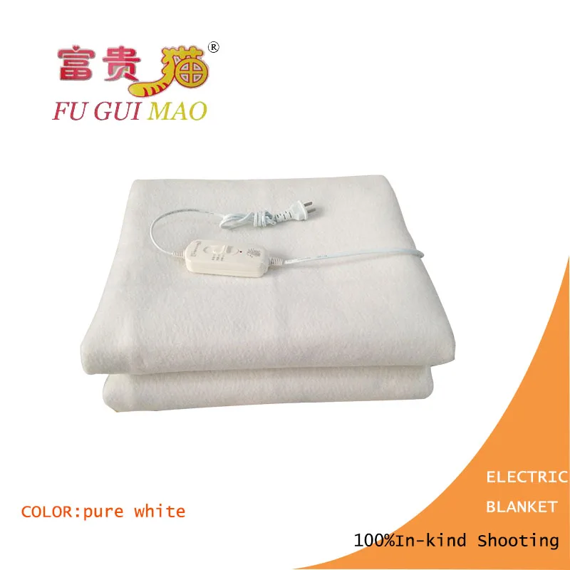 FUGUIMAO Electric Blanket Double Electric Mattress 220v Electric Heating Blanket 150x160cm Heating Blanket Body Warmer Warmer