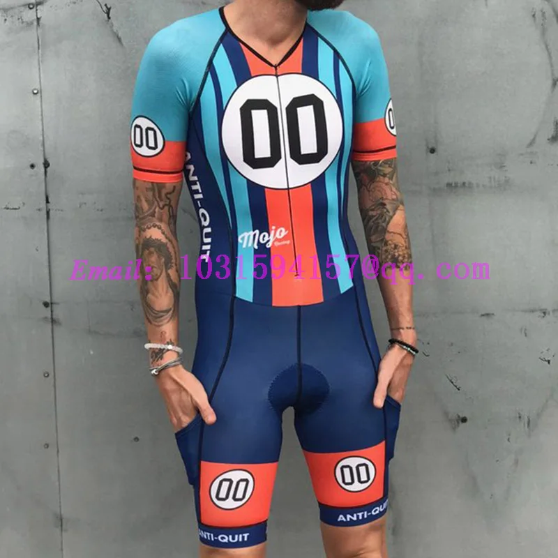 

custom fullbody suit men summer bicycle clothing skinsuit maillot triathlon triatlon cycling jerseys speedsuit MTB biking sets