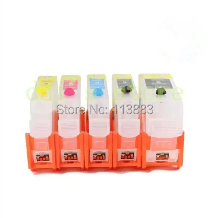 PGI-5 CLI-8 refillable ink cartridge for canon PIXMA MP810/MP830 iP4200/iP4300/iP4500/iP5200/iP5200R/iP5300 auto reset chip