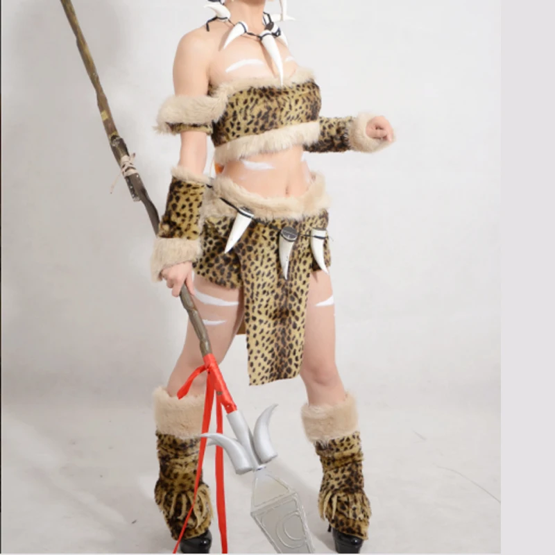 

LOL the Bestial Huntress Nidalee cosplay costume custom made