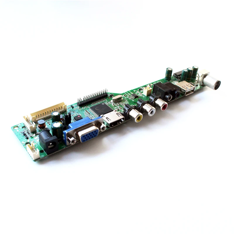 M6V5 LCD TV controller board with TV AV VGA Audio USB HDMI-compatible for 17 inch lcd panel 1280X1024 CLAA170ES01E LM170E03-TLGD