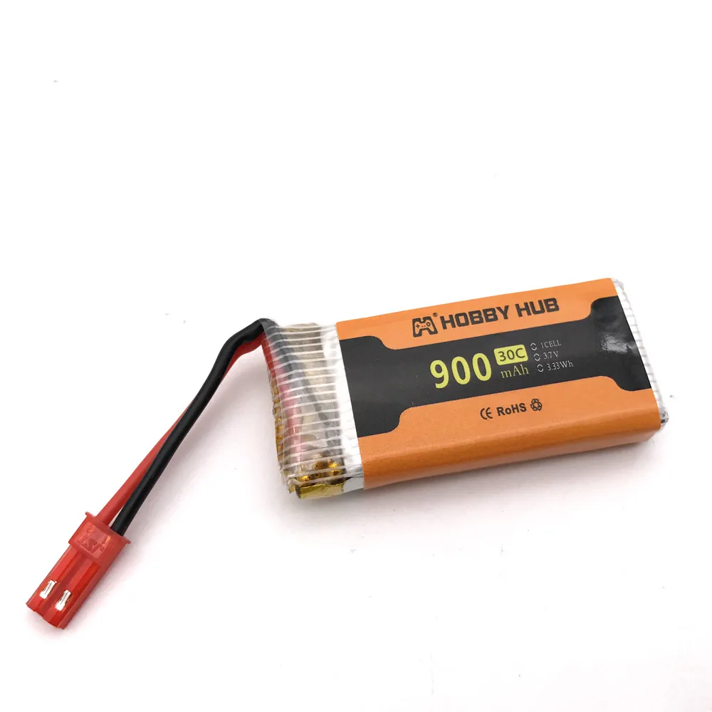 3.7V 900 Mah 30c Lipo Batterij Voor 8807 8807 W A6 A6W Rc Quadcopter Onderdelen Accessoires Rc Drones 3.7V Batterij 902555 Jst Plug