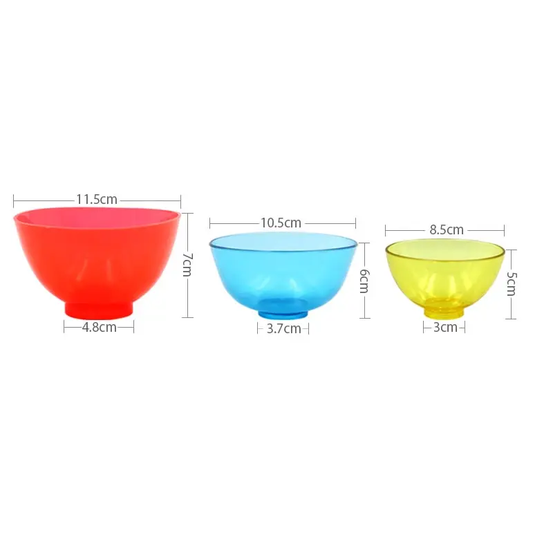 Dental Mixing Bowl Rubber Mixing Bowl Small/Medium/Large Dental Lab Instrument Oral Tools Silicone Flexible