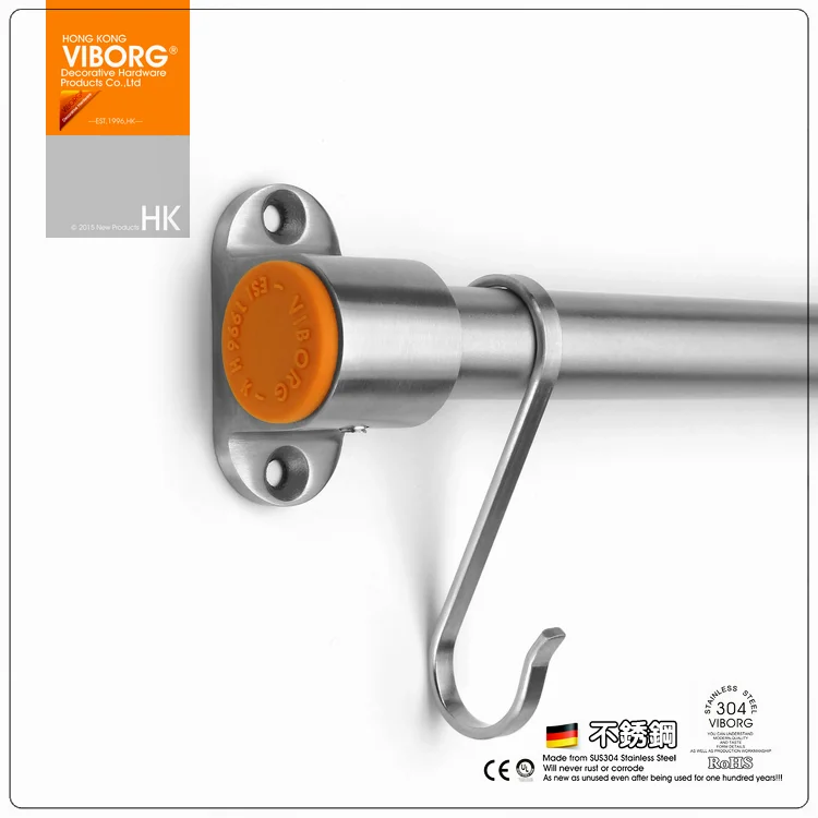 viborg-304-ステンレス鋼キッチン用品フックガジェット調理ツール調理器具スプーンナイフポットパンハンガーホルダーラック