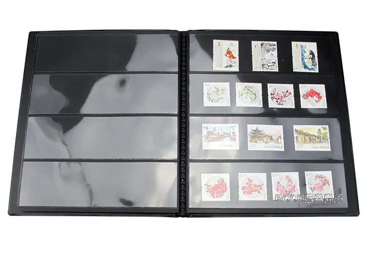 

J1.5 Mini-sized 2-3-4 and 5 stamps lines in a page, PCCB-Small Size Postage Stamps Album 20.5cm*25cm, 4 kinds for your choose