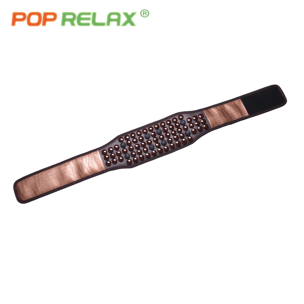 POP RELAX infrared electric heating tourmaline belt myostimulator Russia waves low frequency acupuncture pulse shock E.M.S pads