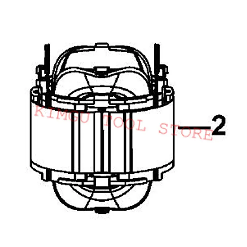 AC220V-230V N431209 Stator Field Replace for Dewalt DWE6423 DWE6421