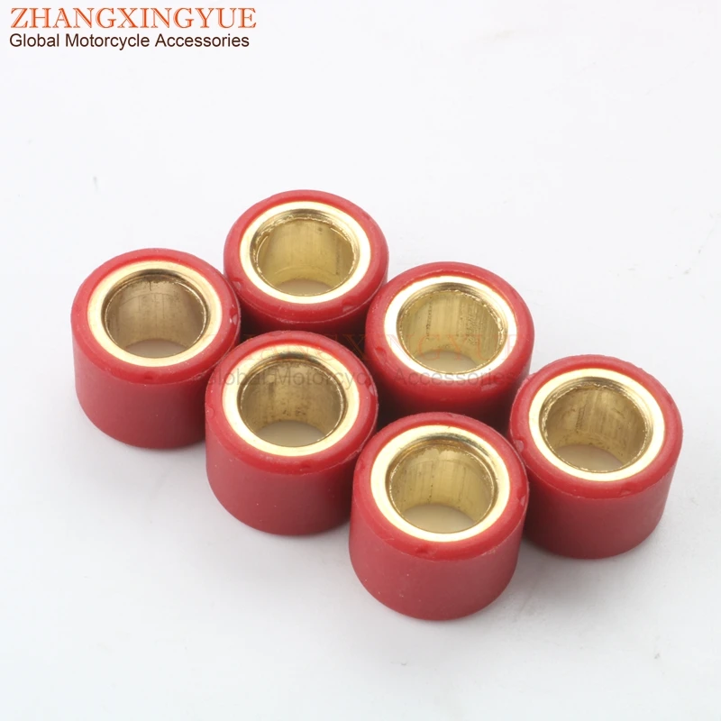 High Performance Variator Weights Round 15x12mm 4.5gram 6.5G set for MBK Booster Spirit Eu2 Road Evolis Fizz 50cc