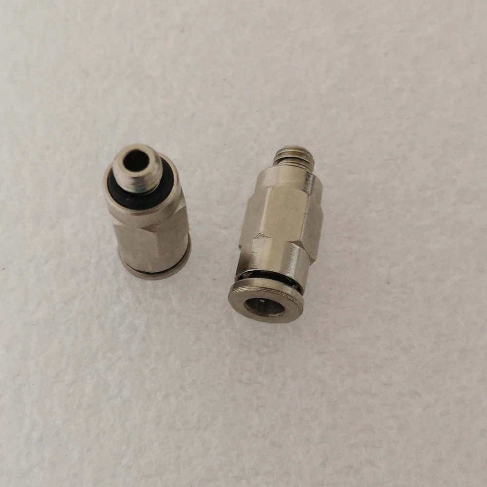 5 قطعة 3D طابعة الهوائية موصلات APCT4-M5 جميع التركيبات المعدنية لمسافات طويلة ل 4 مللي متر PTFE أنبوب سريعة المقرنة المشتركة موصل