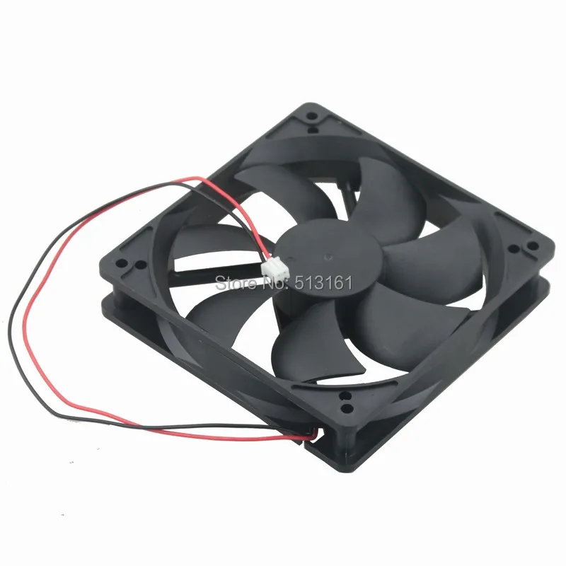 20PCS Gdstime High Speed 3000RPM 24V Computer Case 120x120x25mm Ball Bearing 24V Cooling Fan