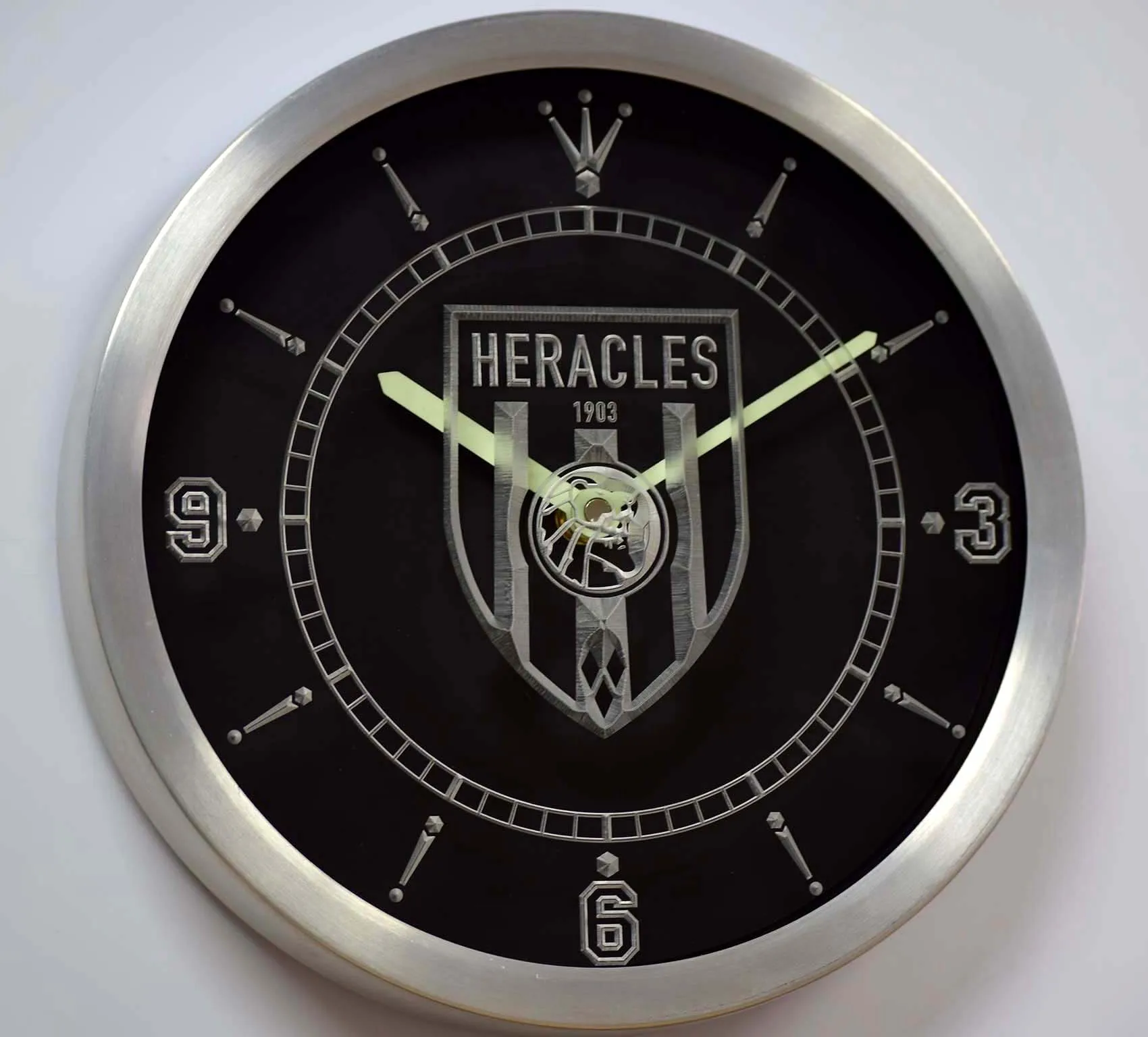 nc1012 SC Heracles Almelo 1903 Eredivisie Neon Light Signs LED Wall Clock