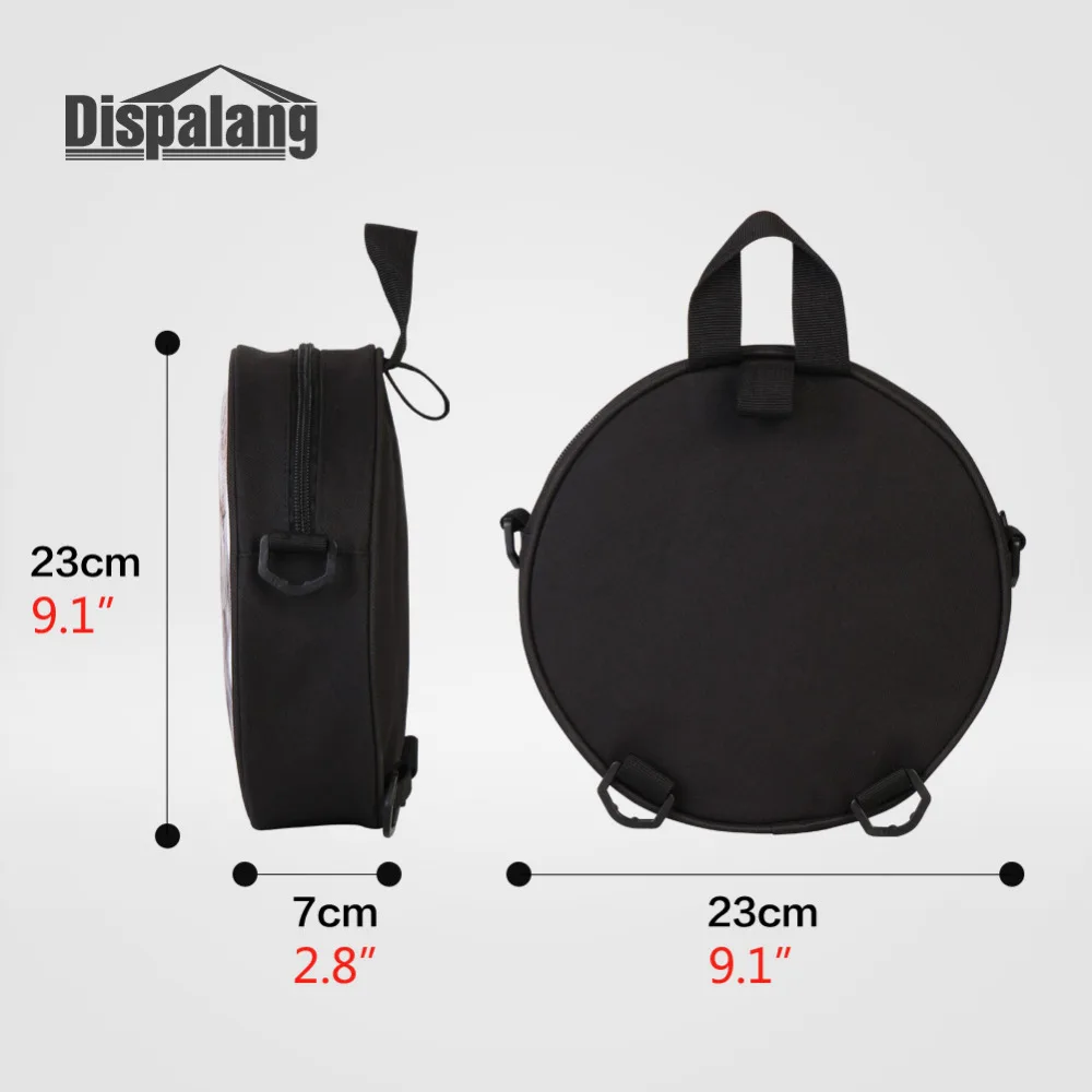 Dispalang – Mini sac à dos pour enfants, sac d'école rond avec motifs d'animaux, pour garçons et filles, 9 pouces