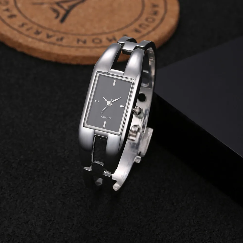 Minimalist Small Dial Women Wristwatch Steel Rectangle Bracelet Ladies Watches Fashion Quartz Clock Dropshipping reloj mujer