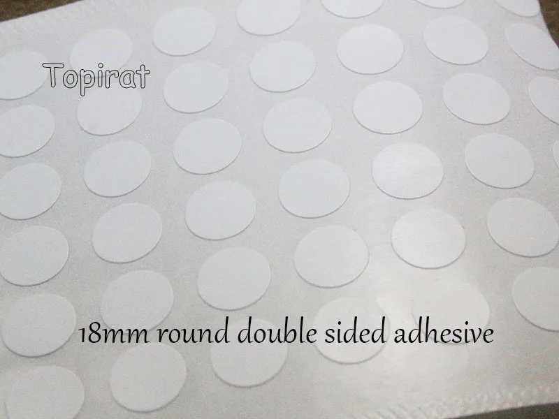 Adhesives and Seal for pendants-18mm round double sided adhesive-Glass Adhesive-Sticker Glue-double sided adhesive for jewelry