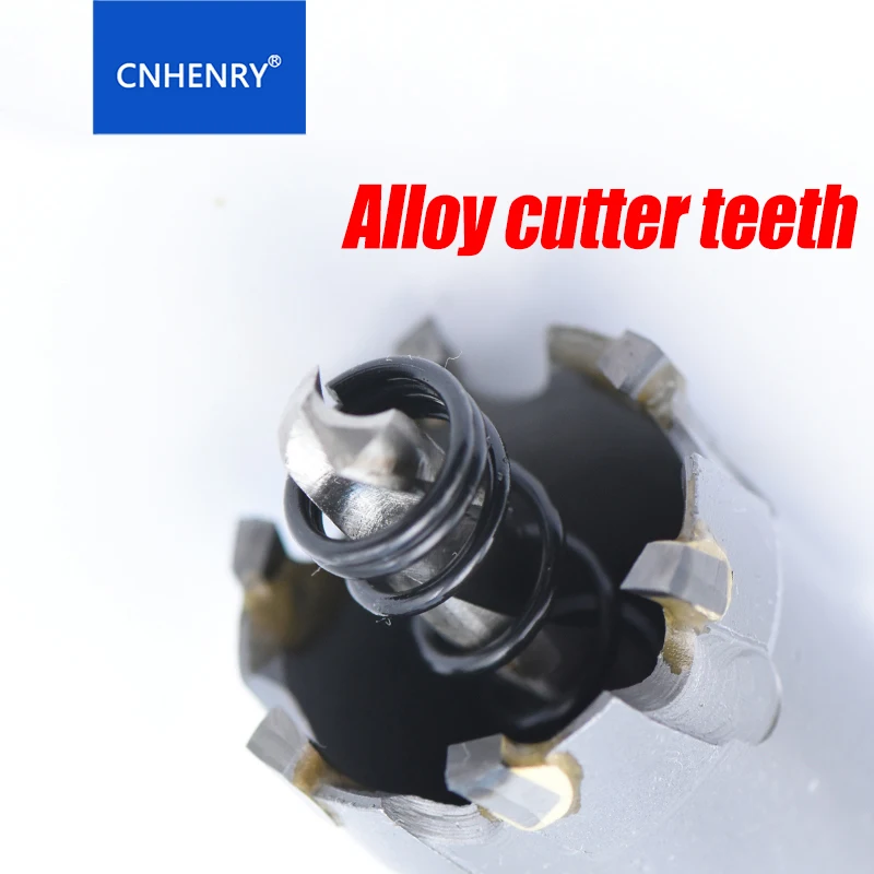 1PC 16-65mm Core Hole Saw Carbide Tip TCT drills For Steel Carbide Metal Cutter Tool Thick Steel Plates Drilling