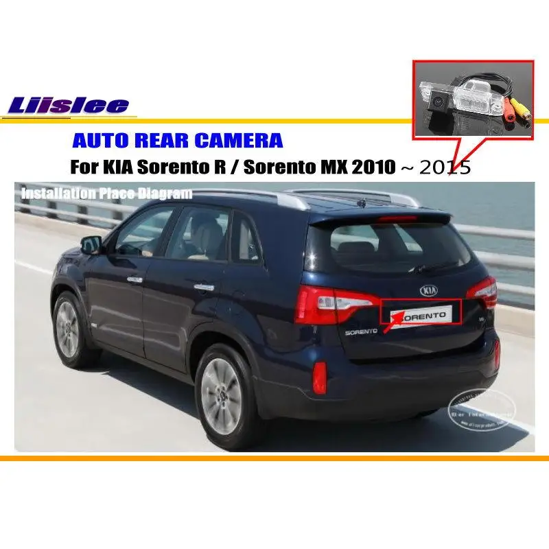 

For KIA Sorento R MX 2010-2015 Car Rear View Rearview Camera Backup Back Parking AUTO HD CCD CAM Accessories Kit