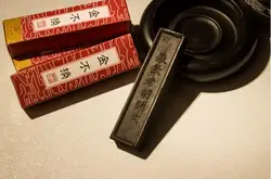 Bâton d'encre de calligraphie pour peinture, brosse de calligraphie traditionnelle chinoise, solide, en soie de pin, ACS011