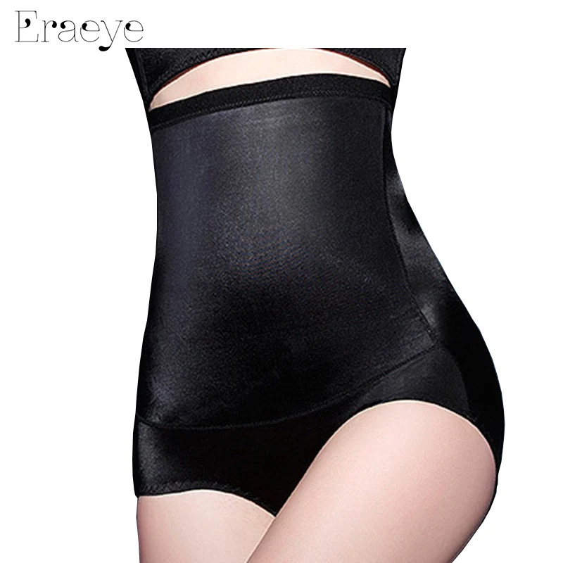 Women Control panties Silky Luster underwear  thin waist trainer Slimming Tummy Bodysuit High Waist Shapewear Body Shapers belt