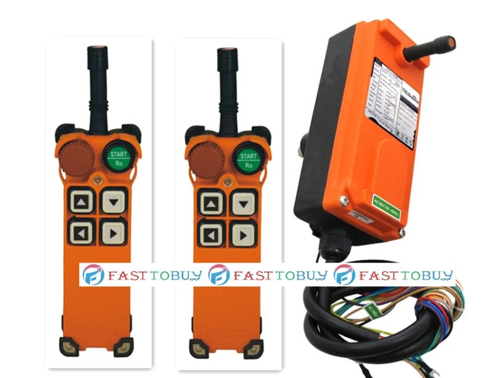 F21-4S TELEcontrol Industrial Hoist Crane Wireless Remote Control Switch 220V 380V