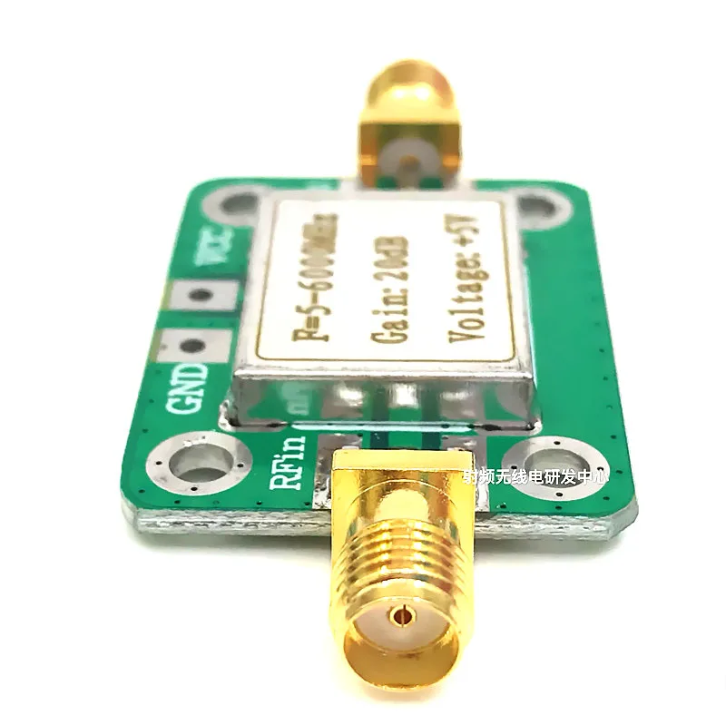 new LNA 5M--6000 MHZ Gain:20dB Broadband RF amplifier FOR FM HF VHF / UHF Ham Radio Radio frequency signal