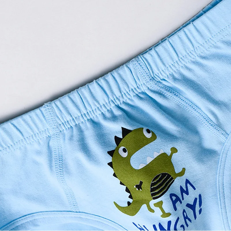 New Arrived High Quality Boys Teenager 95%Cotton Briefs Panties Kids Children Underwear 1-16 Years 4 Pcs/Lot Solid Students Pant