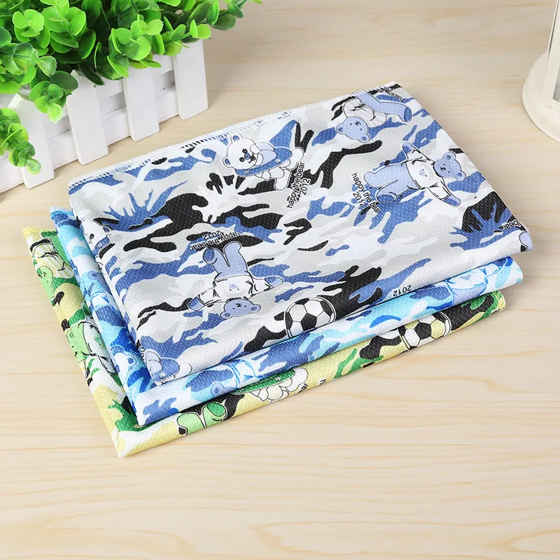 6PCS/LOT Hot Carton/Camouflage Printed Ice Towel Utility Enduring Instant Cooling Towel Heat Relief Reusable Chill Cool Towel