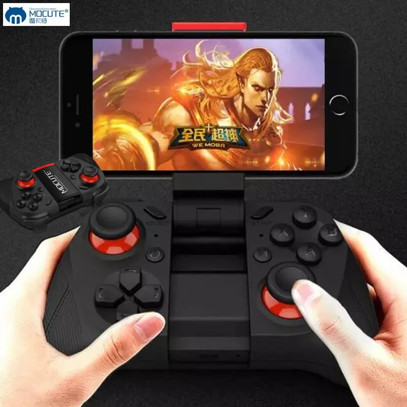 

MOCUTE 050 VR Game Pad Android Joystick Wireless Controller Selfie Remote Control Shutter Gamepad for PC TV Smart Phone+Holder