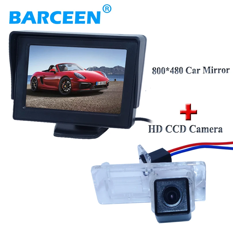 

Plastic shell material car rear reserve camera +4.3"car monitor for Renault Fluence/Dacia Duster/Megane 3/for Nissan Terrano