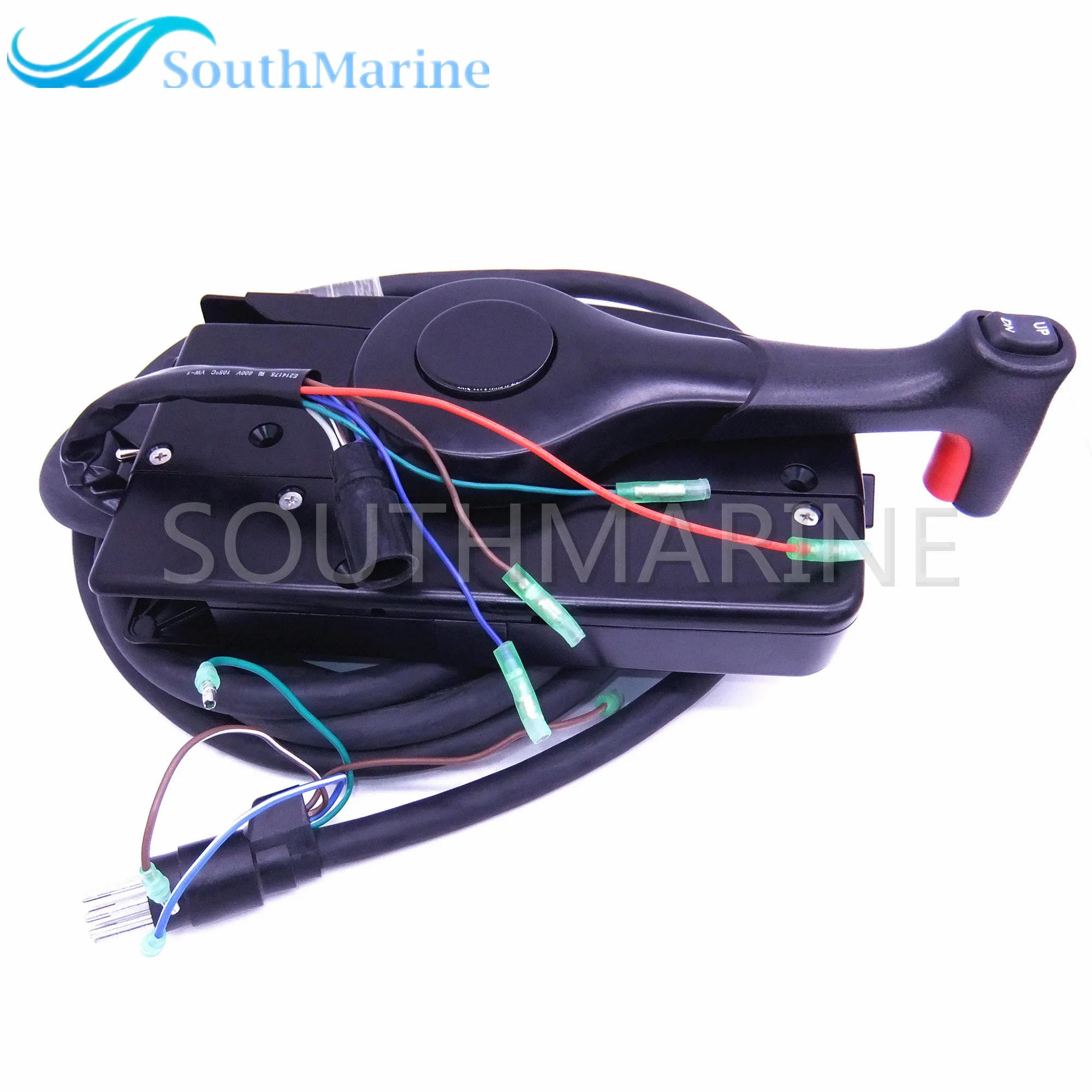 881170A15 Boat Motor Side Mount Remote Control Box With 8 Pin for Mercury Outboard Engine PT Left Side