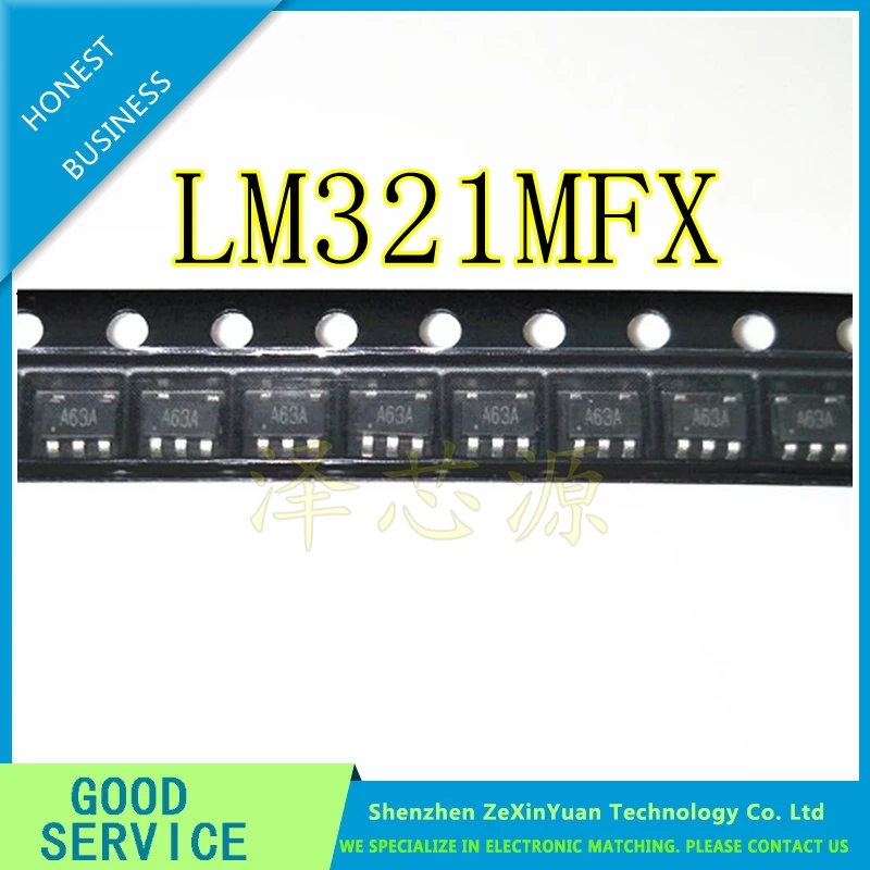 

100PCS/LOT NEW LM321 LM321MFX A63A SOT23-5 LOW POWER OPERATIONAL AMPLIFIER