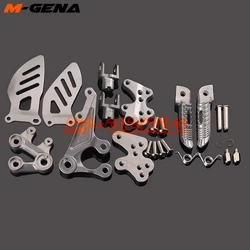 Front Footpegs Foot Pegs Footrest Pedals Bracket For GSXR1000 GSX-R1000 GSX1000R K5 K7 2005 2006 2007 2008 05 06 07 08