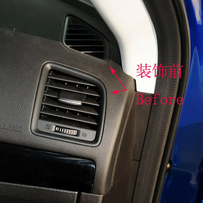 Chrome Air Vent Trim Cover Interior Trim for Mazda CX-5 cx 5 cx5 KE 2012 2013 2014 2015 2016 Car Styling Sticker Accessories