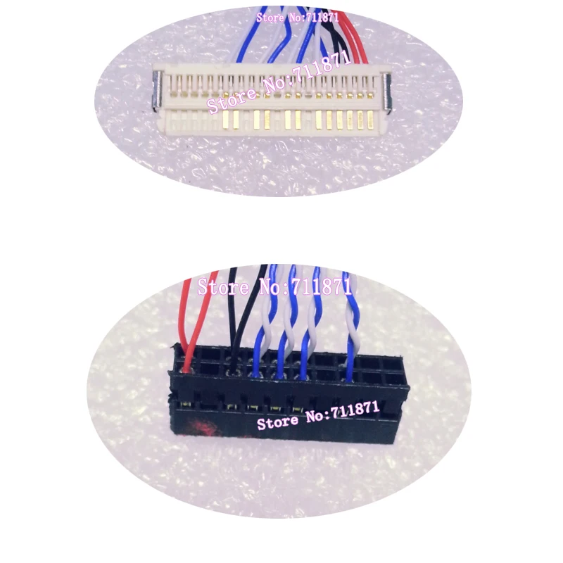 LVDS 1ch 6bit FI-X LCD Screen Cable FIX 20Pin Single Six 6 LCD Screen Line FIX-20P-D6 Screen Wire 20P Usually use screen line