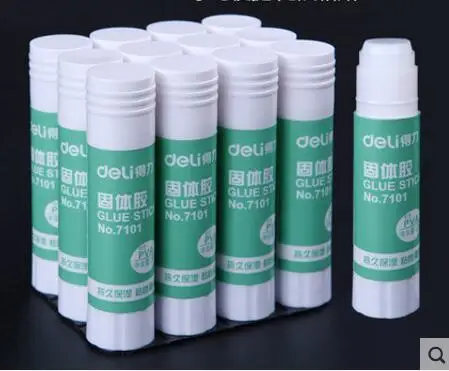 

Solid glue students with high viscosity paste strong solid glue stick stationery 9g*12 sticks