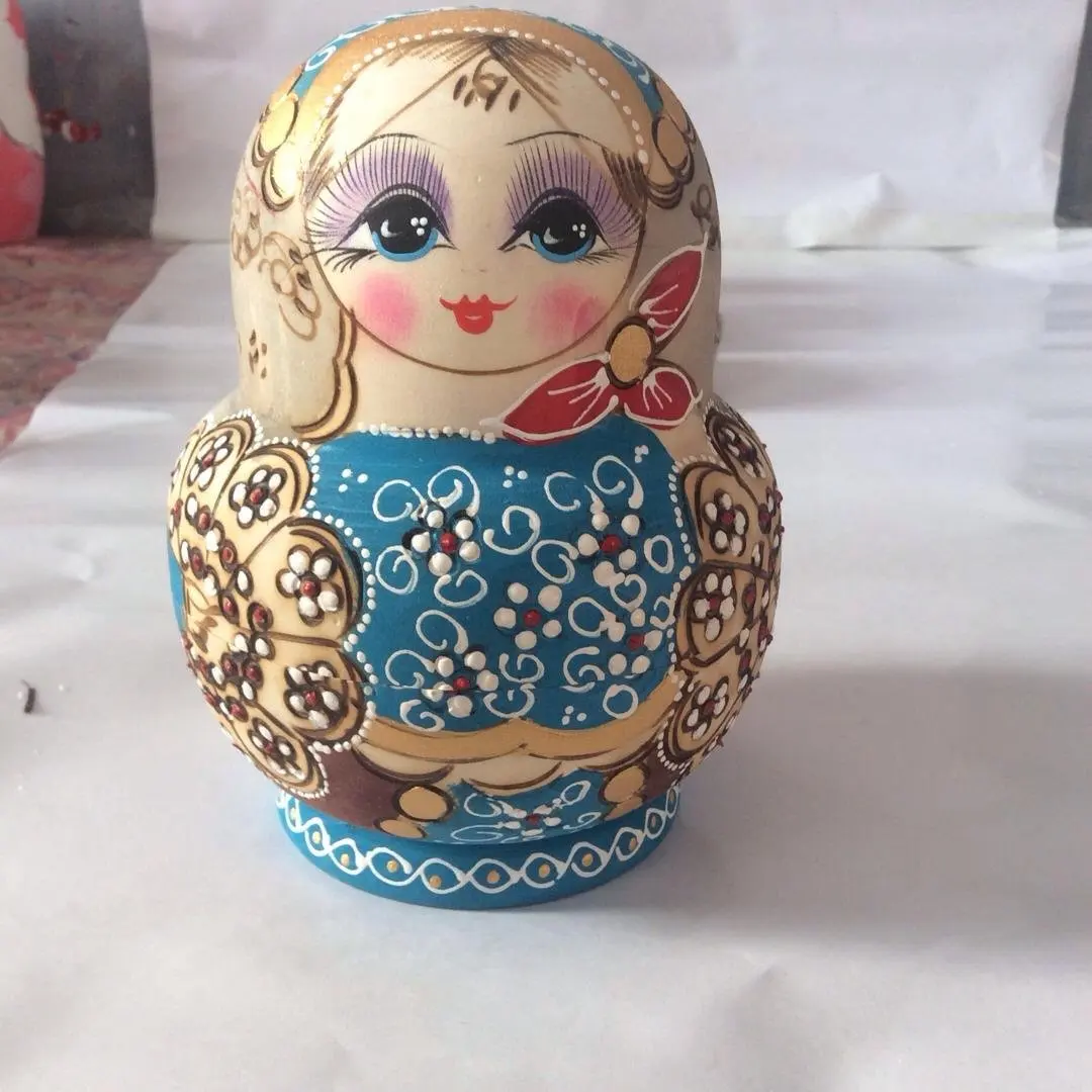 10 camada 15cm bonecas russas de madeira artesanal aninhamento bonecas decoração para casa matryoshka boneca educação brinquedos criativos presentes de aniversário