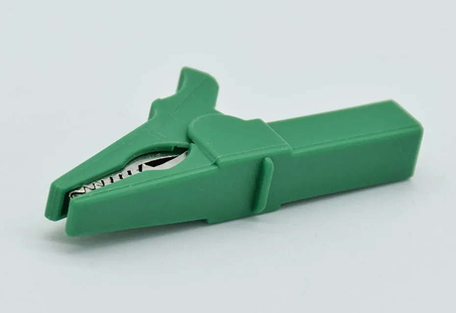 Batterietestclip, 55 mm, HV-Krokodilklemme für Bananenstecker, 4 mm Multimeterstift, Kabelsonden, Krokodilklemme, 6 Farben sind verfügbar – Detail 5